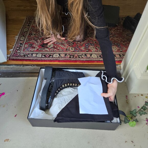 Chanel Restless boots Lace up size 37pp - Picture 11 of 12